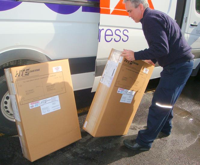 HTS Systems order picked up by FedEx Express