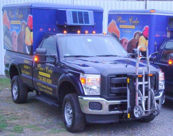 Ford F350 Diesel ice cream delivery truck