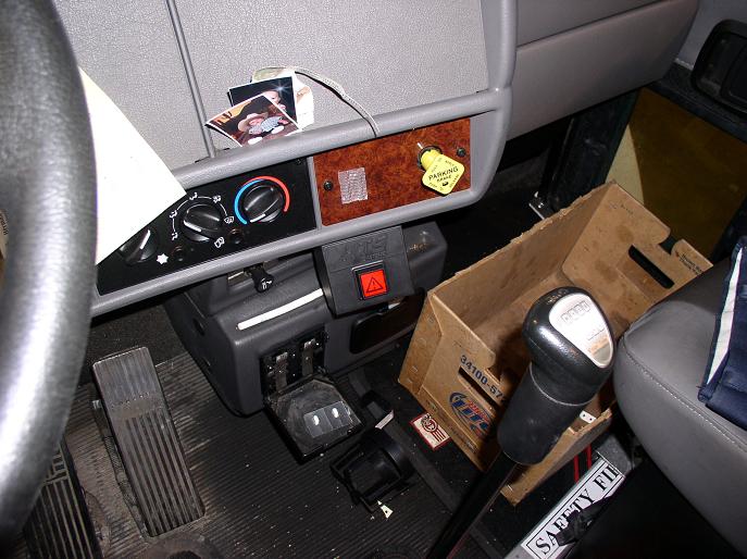 Kenworth Dash   HTS Systems Dash Release Switch