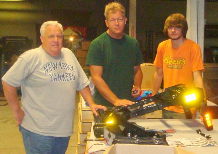 Mike Clifford and Carl Boettcher with Allen Zitzelman