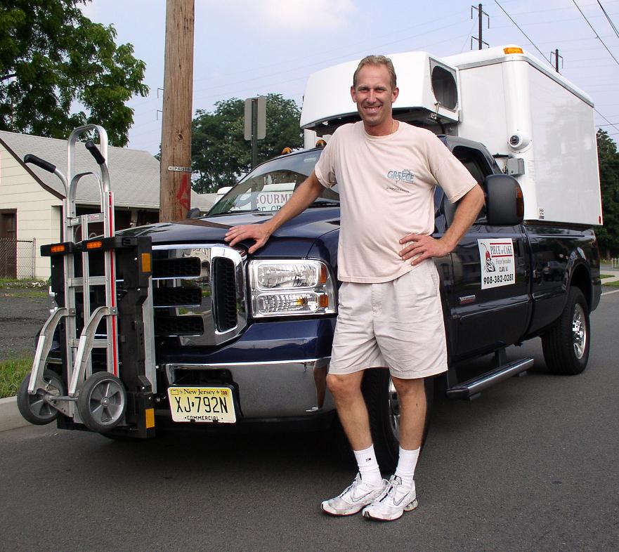 Ford F350 Diesel pick-up truck with HTS Ultra Rack